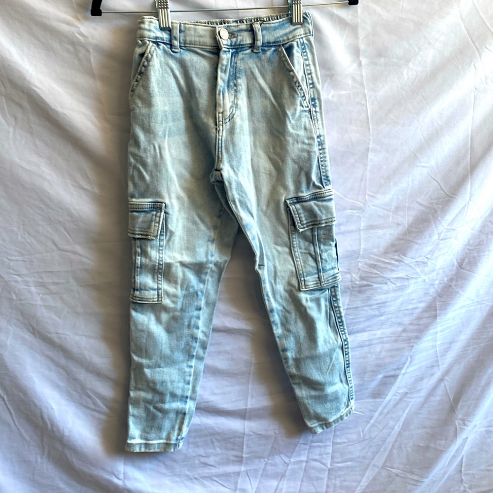Zara denim. Blue jeans. Worn. Excellent condition